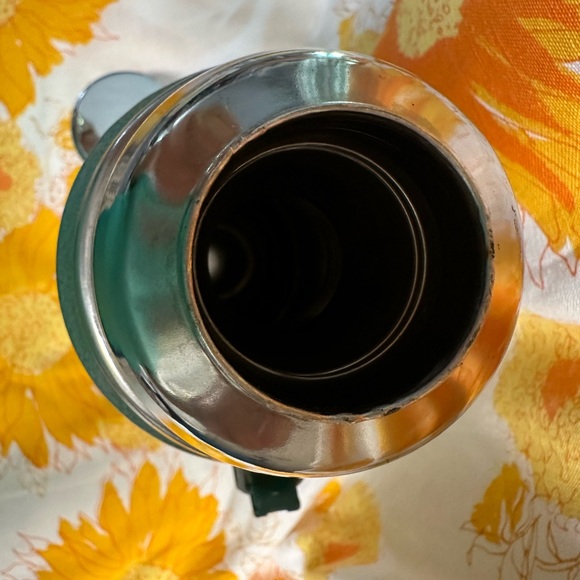 Vintage STANLEY Aladdin Green Thermos with handle Quart Size - Picture 4 of 6